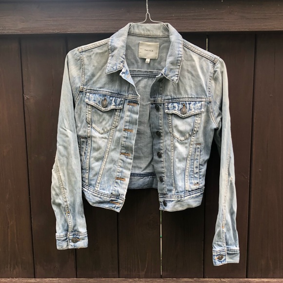 Talula Cropped Denim Jacket - Picture 2 of 12